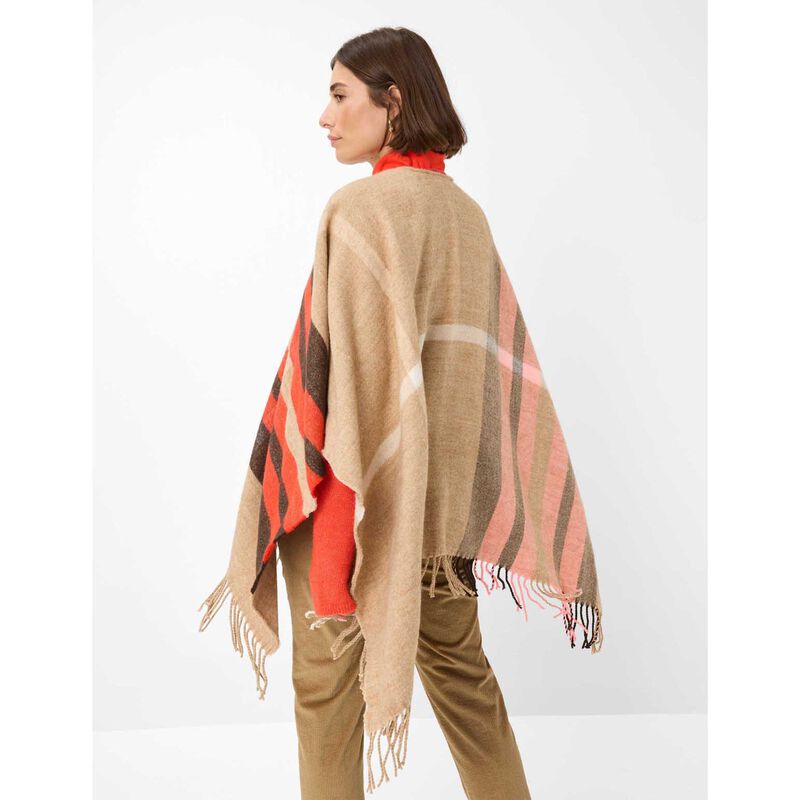 Brax Thea Check Poncho image number 5